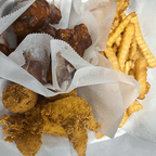 Best S6. 2pcs Fish + 2pcs Chicken Tender in Greenville, NC